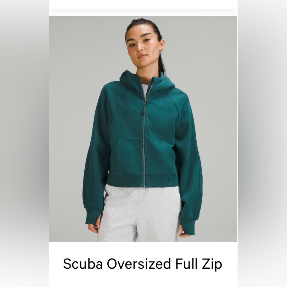 Lululemon Scuba Oversized Full Zip
